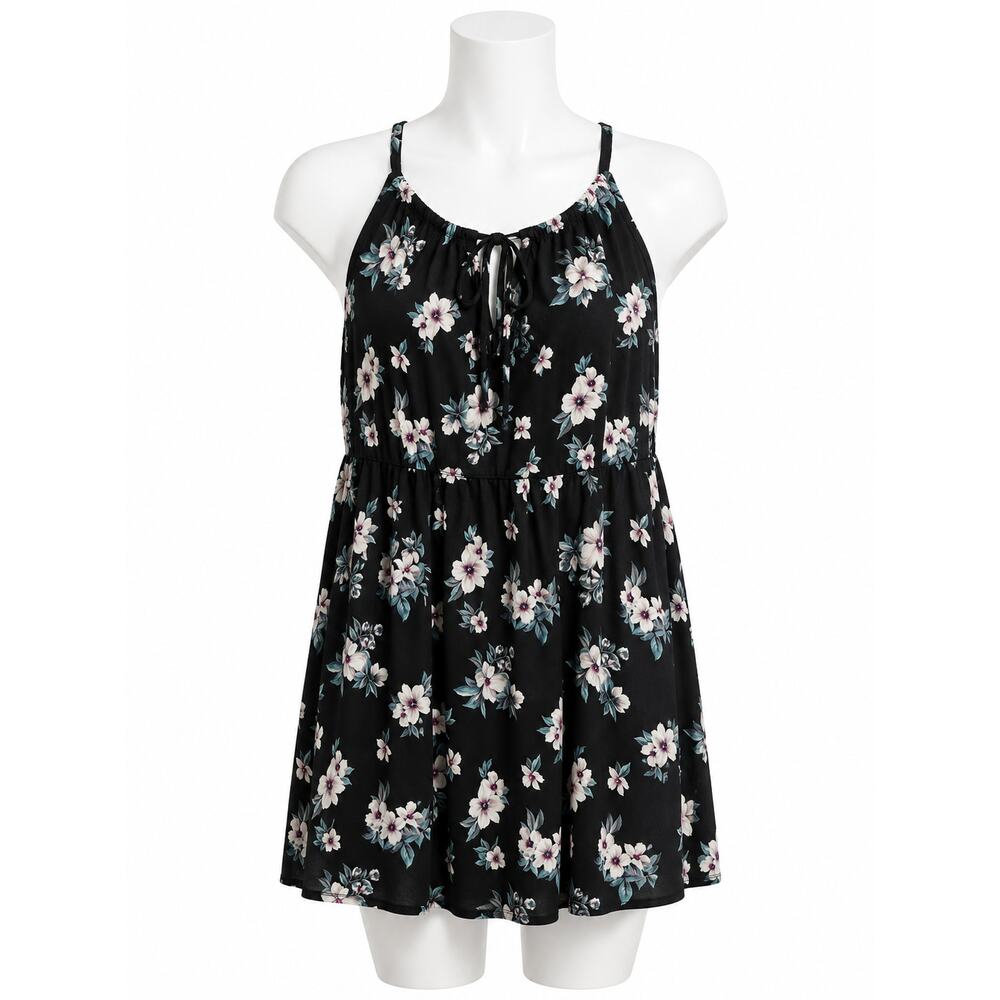 Torrid Women’s Floral Babydoll Empire Waist Sleeveless Tank Top - Size 4X
